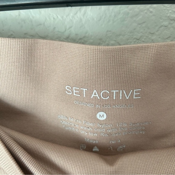 SET Active Leggings in Taupe - Picture 4 of 4